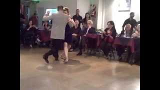 Santiago Castro y Carla Rossi @ Milonga Porteño y Bailarin ~ 15 - Jul 2014
