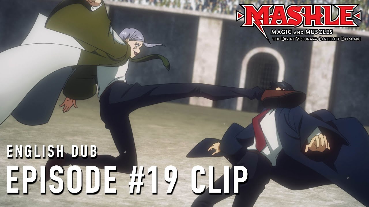 MASHLE: MAGIC AND MUSCLES The Divine Visionary Candidate Exam Arc | English Dub Episode 19 Clip