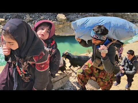 Winter Migration Begins! ❄️ Asuldin's Family Moves to the Riverside