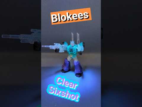 3 Minute Reviews #transformers #blokees #galaxyversion #clear #sixshot #decepticons #sixchanger