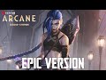 League of Legends: Arcane - Enemy | EPIC ORCHESTRAL VERSION (Imagine Dragons Cover)