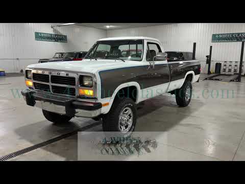 1992 Dodge W250 (CC-2033911) for sale in Holland , Michigan