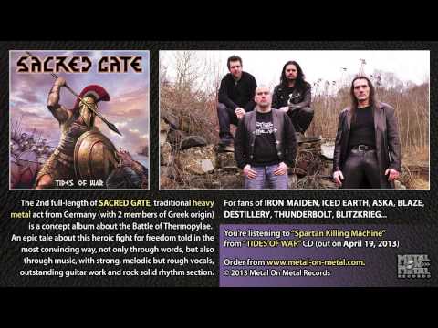 SACRED GATE "Spartan Killing Machine" (taken from the album "Tides of War")