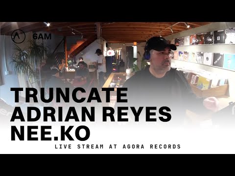 6AM x Agora | DJ Live Stream | Truncate, Adrian Reyes, & Federico Daiup (@ Agora Records in DTLA)