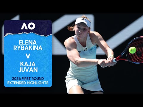 Elena Rybakina v Kaja Juvan Extended Highlights | Australian Open 2026 First Round