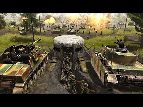 Can German Paratroopers Hold ENDLESS WAVES of Soviets!? - Gates of Hell: WW2 Mod