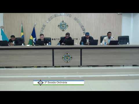 3ª Sessão Ordinária de 2026