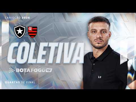 Coletiva pós-jogo com Martín Anselmi | Botafogo x Flamengo | Cariocão.