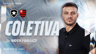 Coletiva pós-jogo com Martín Anselmi | Botafogo x Flamengo | Cariocão.