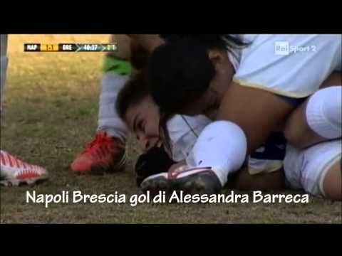 Primo gol in azzurro per Alessandra Barreca Napoli Carpisa Yamamay