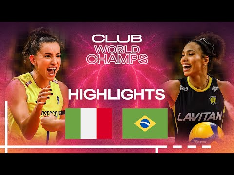 Conegliano 🇮🇹 vs. Dentil Praia 🇧🇷 - Pool Play | Club World Championships 2025 | Highlights