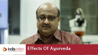 Ayurveda's role in Cancer cure : Dr. Radhakrishna Pillai 