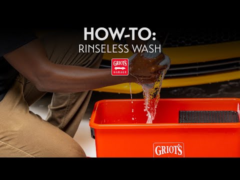 How-to: Rinseless Washing