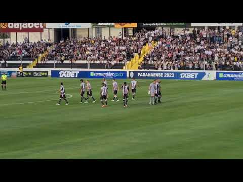 Operário 2x0 Cianorte | 1 minuto de silêncio à Pelé e Roberto Dinamite! - Paranaense 2023
