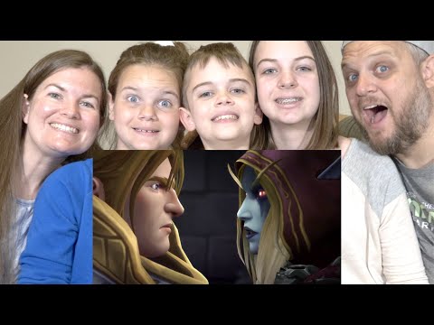 WOW | Lordaeron Throne Room Confrontation – Horde | Family Reaction