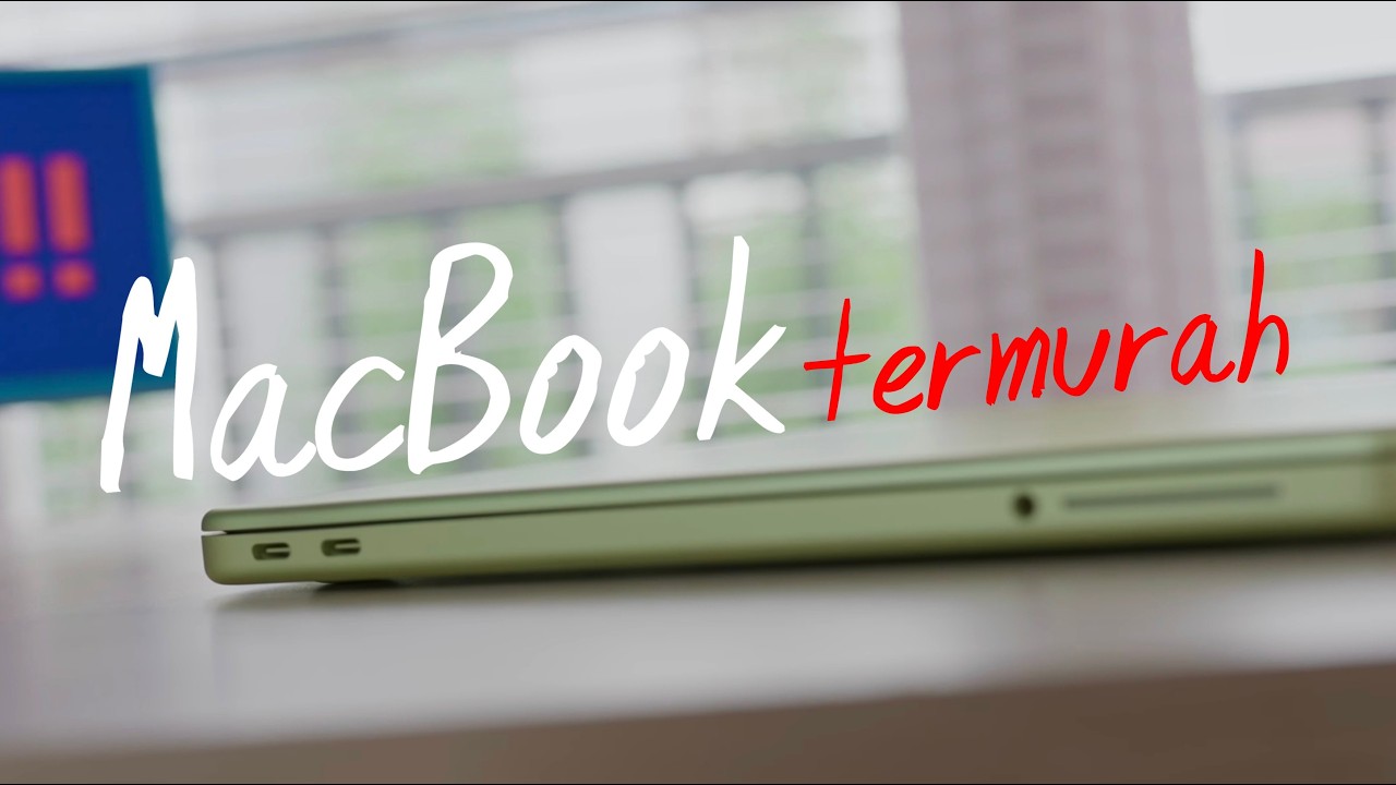 Rasanya pake laptop termurah Apple..