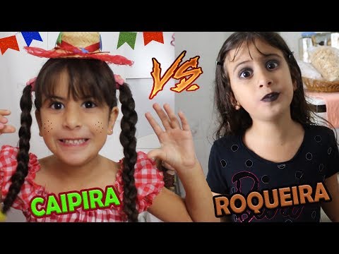 CAIPIRA VS ROQUEIRA - MARIA CLARA E JP
