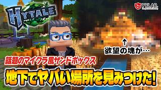 【Hytale】地下で見つけたヤバい場所～話題のマイクラ風？ミニワ風？ゲームをやってみる～日本語化MOD