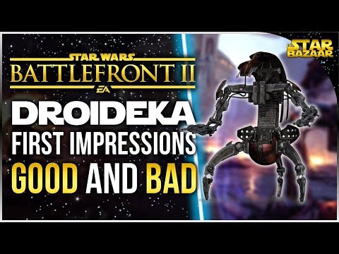 Droideka First Impressions! Is It Good? Star Wars Battlefront 2 Discussion