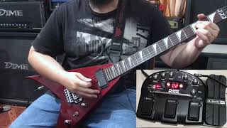 Video thumbnail for Line 6 Floor POD with Marshall 1960 IR by Santiago Moreno