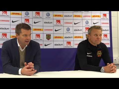 Presskonferens BP - IFK Norrköping