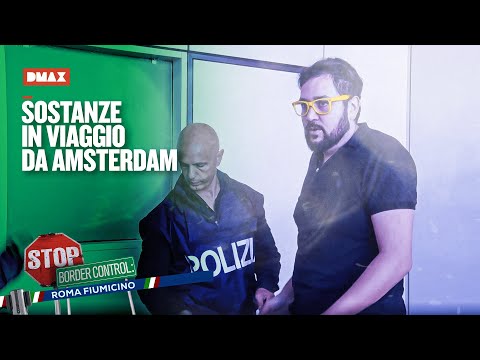 A man who travels back and forth to Amsterdam is stopped | Stop Border Control Fiumicino