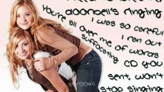 Aly &amp; Aj - Careful with words Lyrics