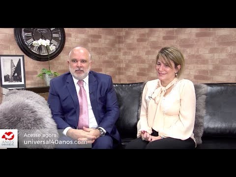 Universal 40 anos - Bispo Marcus Vinicius e Angela Vieira