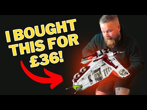 Buying a gunship for £36!