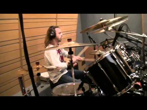Mary's Private Eyes: Mark's recording drums