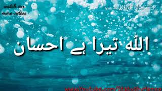 Allah Tera Ehsan - Noor e Ramazan 2018 - Farhan Ali Waris, Qasim Ali Shah - Aplus whatsapp 30 sec