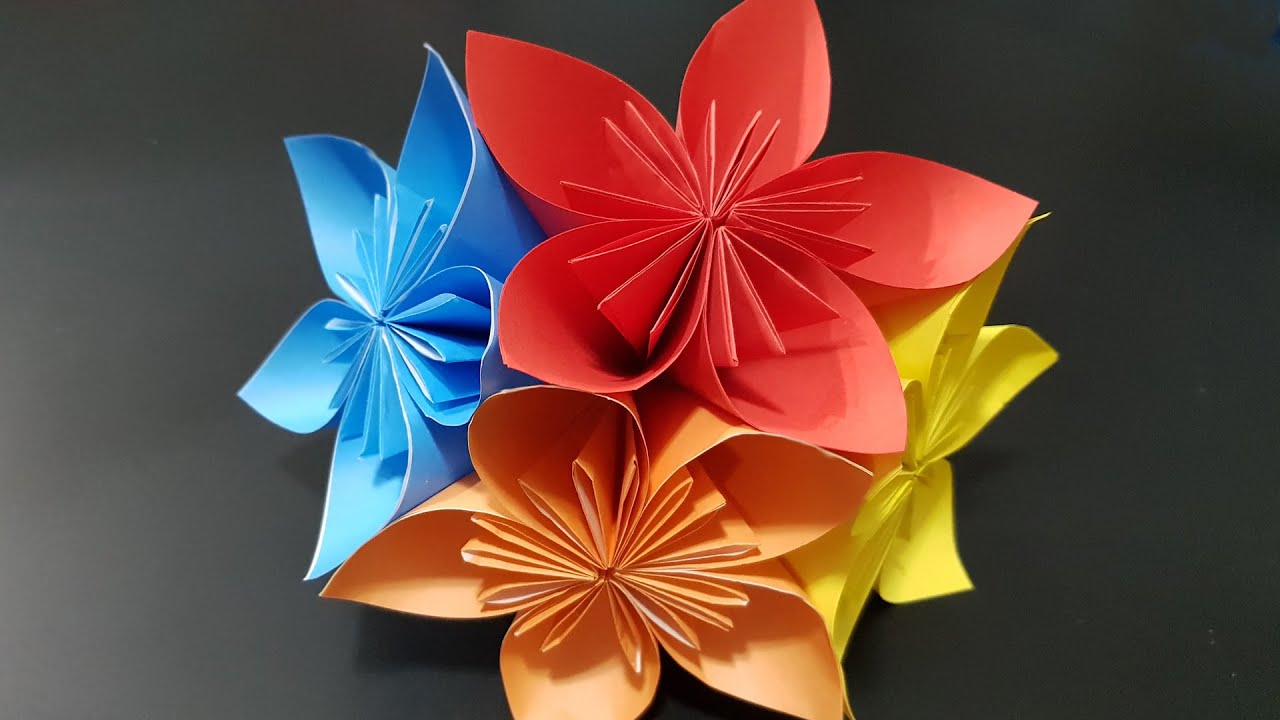 Origami Kusudama Flower Tutorial