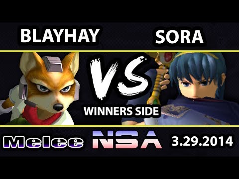 Northeastern Smash Attack 2 - Blahyay (Fox) Vs. Sora (Marth) - Winners Bracket