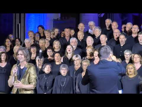 Cathédrale de Lisieux. Les Voix de l’Estuaire accompagnent le ténor Amaury Vassili. 24 Mai 2024.