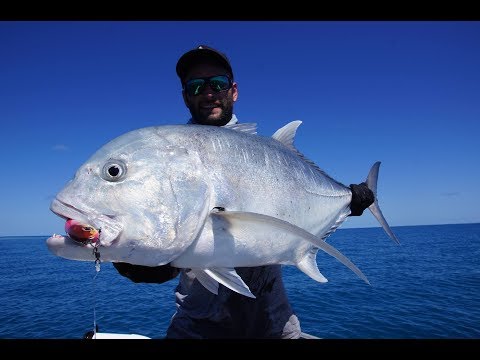 GT Popping - Fishing The Great Barrier Reef Australia