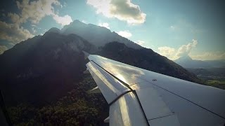 preview picture of video 'Niki Airbus A320-214 OE-LEB --- Ankunft am Salzburg Airport (Full HD)'