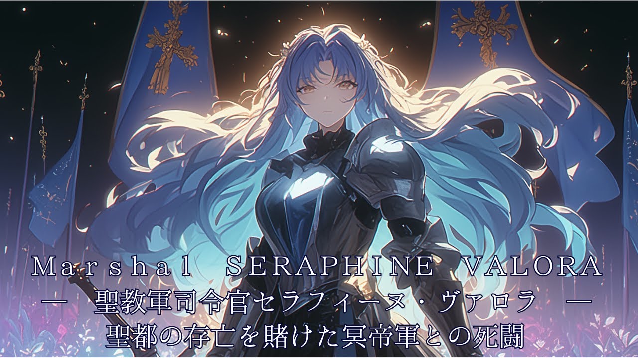【作業用BGM】聖教軍司令官セラフィーヌ・ヴァロラ―陥落？撃退？聖都存亡を賭けた冥帝軍との死闘―【ラスボス・戦闘・かっこいい】【フリーBGM】
