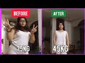 From 75kg To 45kg Weight Loss Transformation Shorts