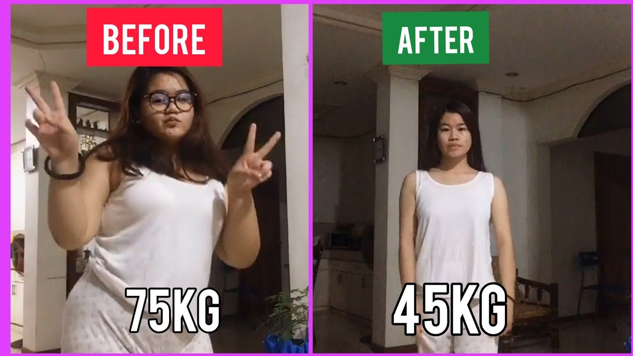 From 75kg to 45kg || Weight loss transformation #shorts