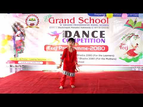 Contestant No. 12 | 𝗣𝗿𝗶𝘆𝗮𝗻𝘀𝗵𝗮 𝗦𝗵𝗿𝗲𝘀𝘁𝗵𝗮 (Grade 2) 𝗟𝗲𝗮𝗿𝗻𝗲𝗿𝘀’ 𝗦𝗼𝗹𝗼 𝗗𝗮𝗻𝗰𝗲 𝗖𝗼𝗺𝗽𝗲𝘁𝗶𝘁𝗶𝗼𝗻-𝟮𝟬𝟴𝟬 (Grade 1 - 3)