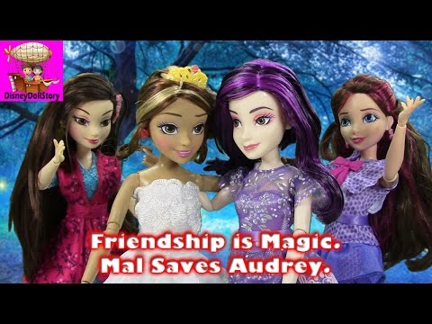 Friendship is Magic. Mal Saves Audrey - Part 8 - Ben and Audrey Series Descendants Disney