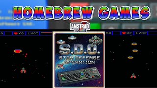 S.D.O - Star-Defense-Operation - New Amstrad CPC Game 2026