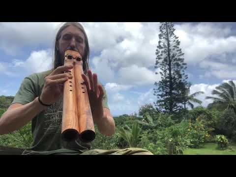 Elemental Flutes - Koa Drone Flute Key of D