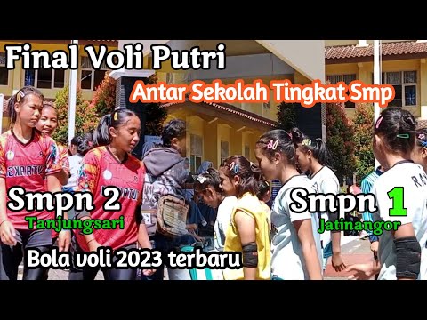 SMPN 2 TANJUNGSARI VS SMPN 1 JATINANGOR FINAL VOLI ANTAR SEKOLAH SMP SUMEDANG