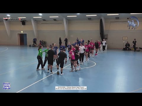 25:25 (15:15) Rostocker HC II vs. Pro Sport 24 - 09.03.2024