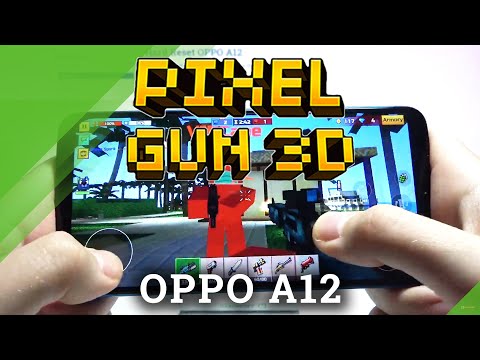 Pixel Gun 3D on Oppo A12