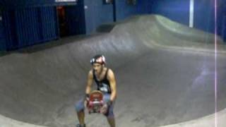 preview picture of video 'Skate djansen na pista  santos chorão skate park sun energia'