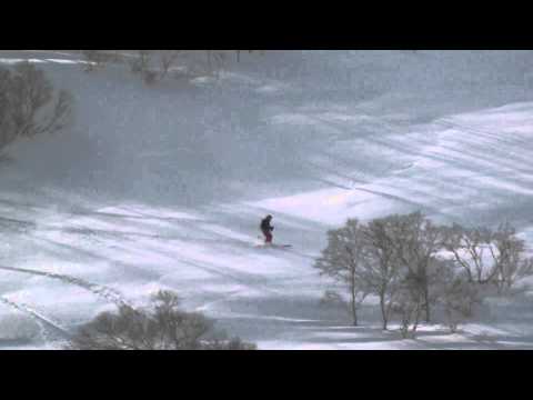 2015-02-26 Sho at North face in Niseko Annupri