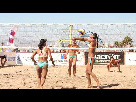 Beach Volley Colombia vs Venezuela Coquimbo 2016 MVI 4991