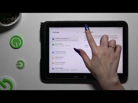 How to Enter Text Correction Options on Samsung Galaxy Tab Active4 Pro?